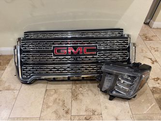 2020-2023 GMC SIERRA DENALI GRILLE DOOR  HEADLIGHT