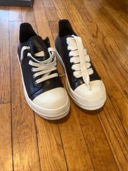 Authentic Rick Owens Ramones With Jumbo & Regular Laces
