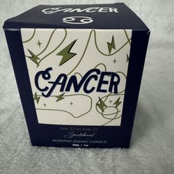 Scented Zodiac Candle - Cancer (Sandalwood)