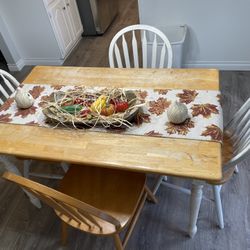 Table And 4 Chairs