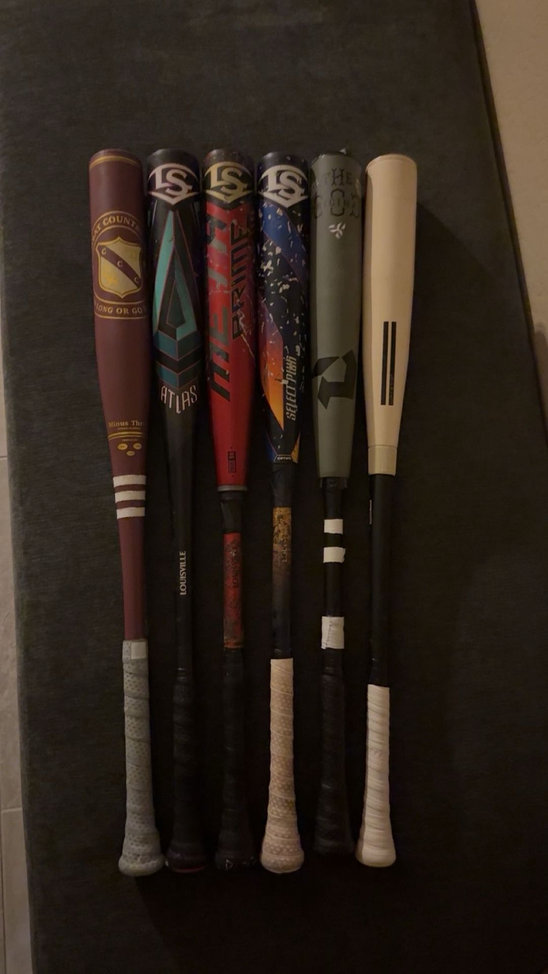 BBCOR 33” Baseball Bats (prices negotiable)