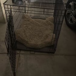 Large Dog Crate (48” L -  30” W - 32”  H)
