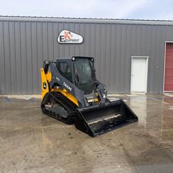2022 ** JOHN DEERE 317G SKID STEER - FULLY LOADED - AC/HEAT - QUICK TACH **