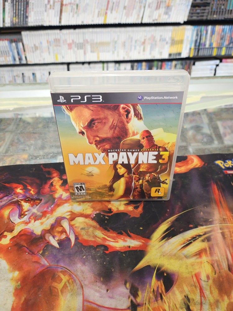 Max Payne 3 Sony PlayStation 3 PS3 Video Game CIB Complete In Box With Manual