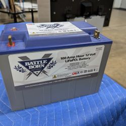 100Ah 12V LiFePO4 Deep Cycle Battery