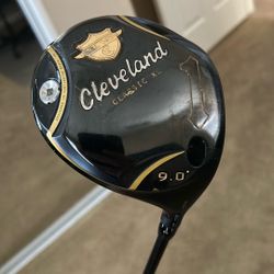 Cleveland Golf Classic XL Custom Driver 9 deg. Stiff Flex 