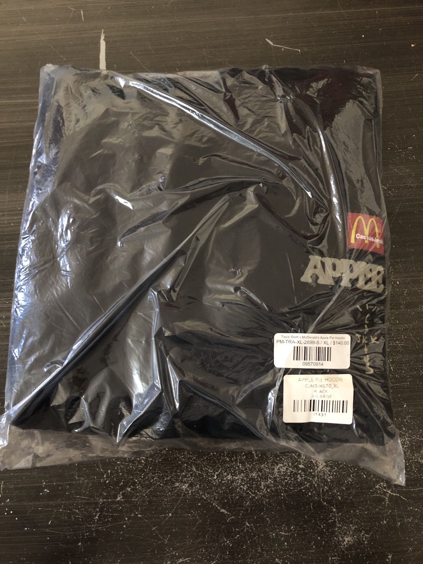 Mcdonalds apple online pie hoodie