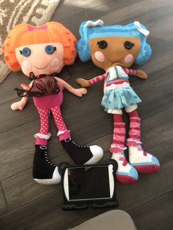 2 Lalaloopsy Soft Dolls