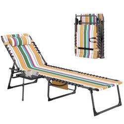 Folding Chaise Lounge Chair