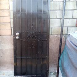 Puertas De Metal Reforzadas Sencillas 36 X 80 32 * 80 Este De Los Ángeles