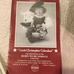 Beautiful Columbus Doll