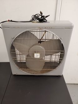 Rare vintage Mcgraw Edison electric company big 20 3 speed box fan from  1950-1960 for Sale in Oceanside, CA - OfferUp