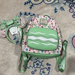 Macaron Minnie Mouse Lounge fly Bag  