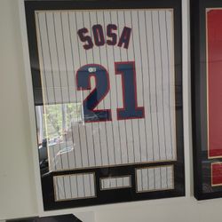 Autographed Chicago Cubs Sammy Sosa Jersey