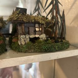 Miniature Village Cabin For Xmas Or Terrains Projects