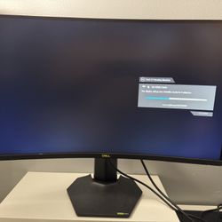 Dell Curve Monitor 27 Inch