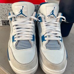 Jordan 4 Retro Military Blue Size 12