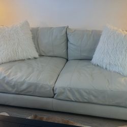 Leather Sofa 