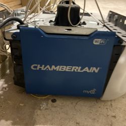Chamberlain Garage Door Open