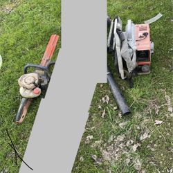 Blower And Hedge Trimmer LEFT