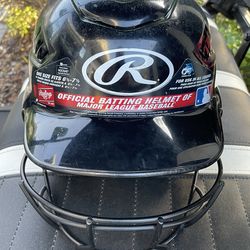 Rawlings Child Baseball Helmet with Face Guard 6.5-7.5