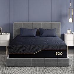 NEW! EGOHOME 14 Inch King Size Memory Foam Mattress