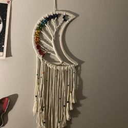 Moon Homemade Dream Catcher 