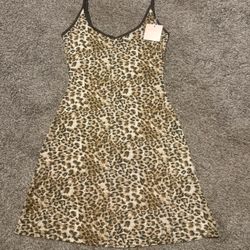 Miss Lola Cheetah Mini Dress