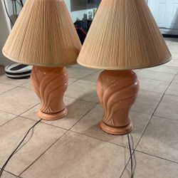 Vintage Porcelain Lamp