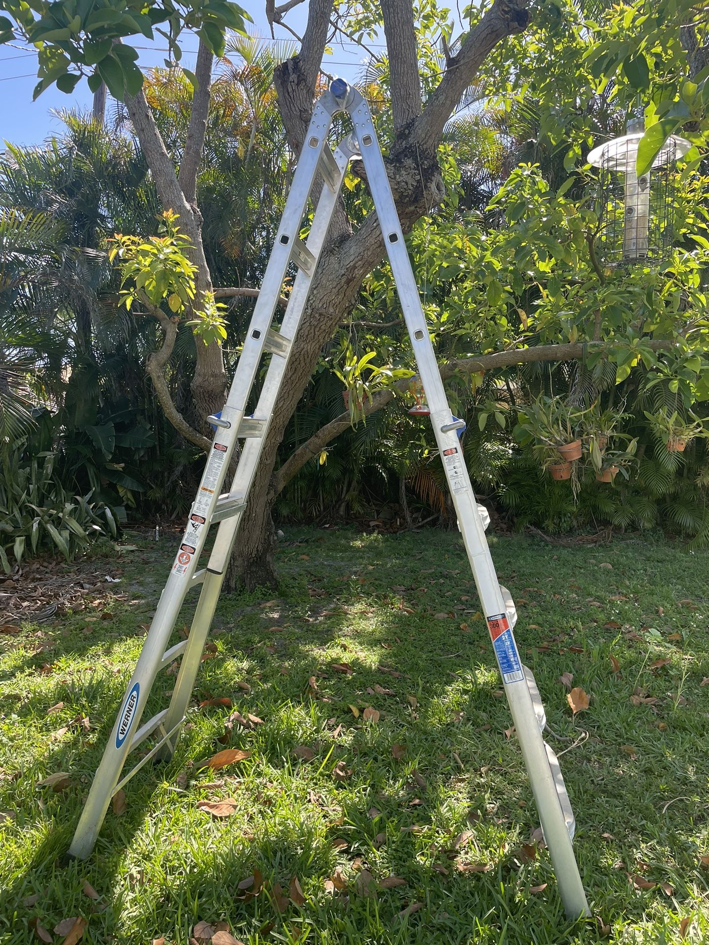 Werner Ladder 21’ Adjustable Workhorse