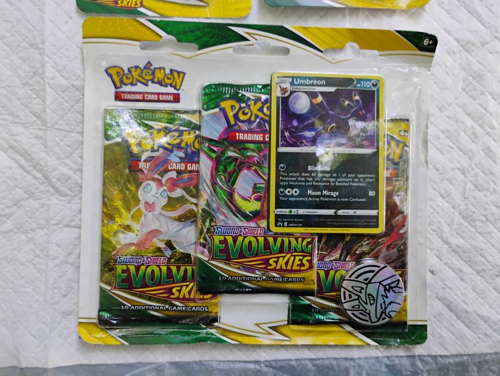 Evolving Skies Blister Packs