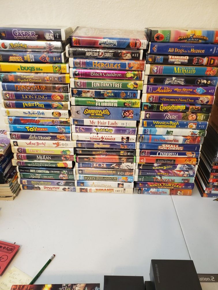 Children VHS movies