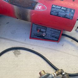 REDDY HEATER 30,000 BTU PROPANE FORCED AIR RLP30 - REDDYHEATER