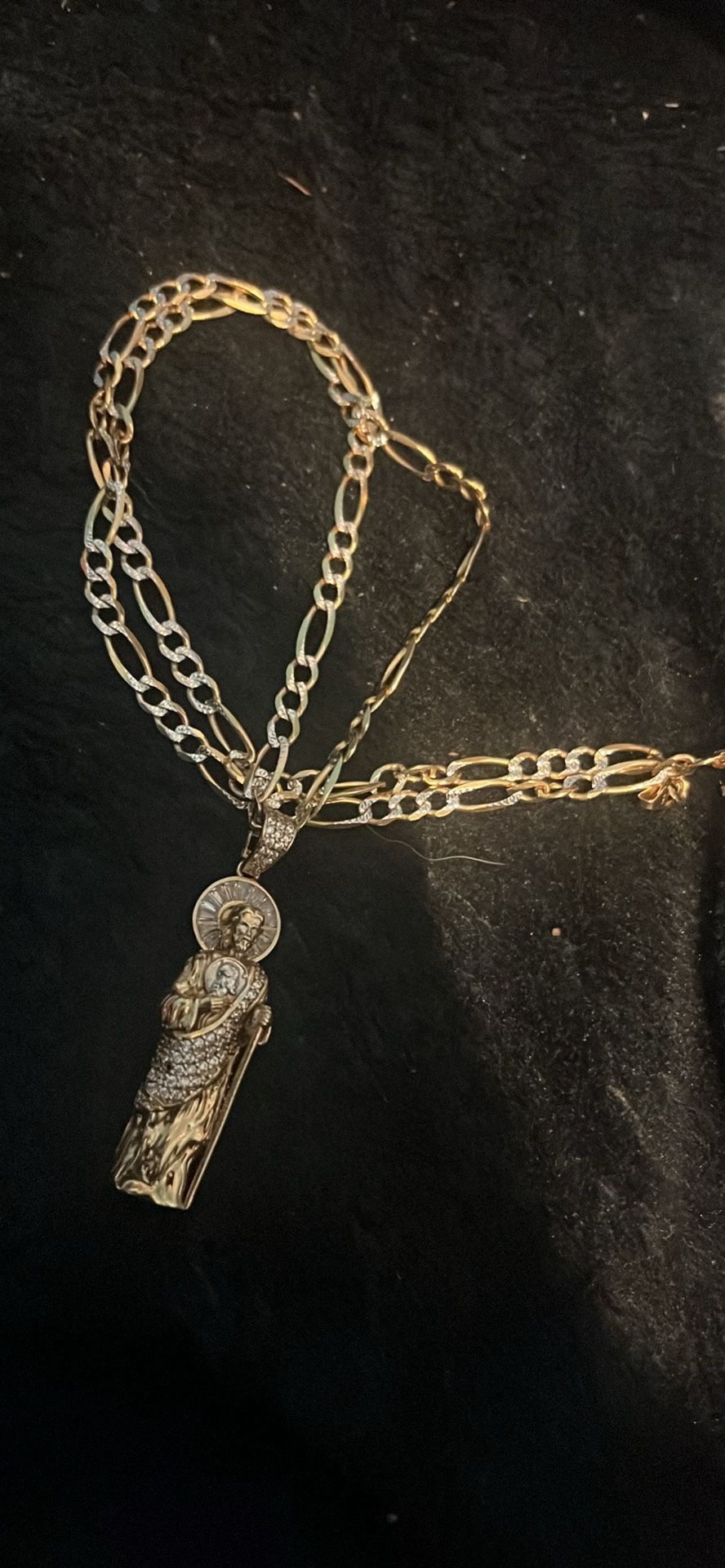 14K gold Fígaro Diamond Cut