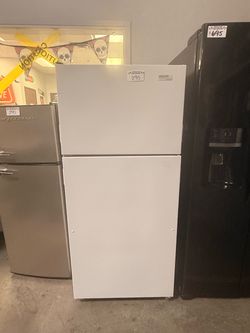 White Kirkland signature fridge