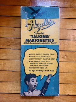 RARE Vintage Hazelle's Marionette with Original Box