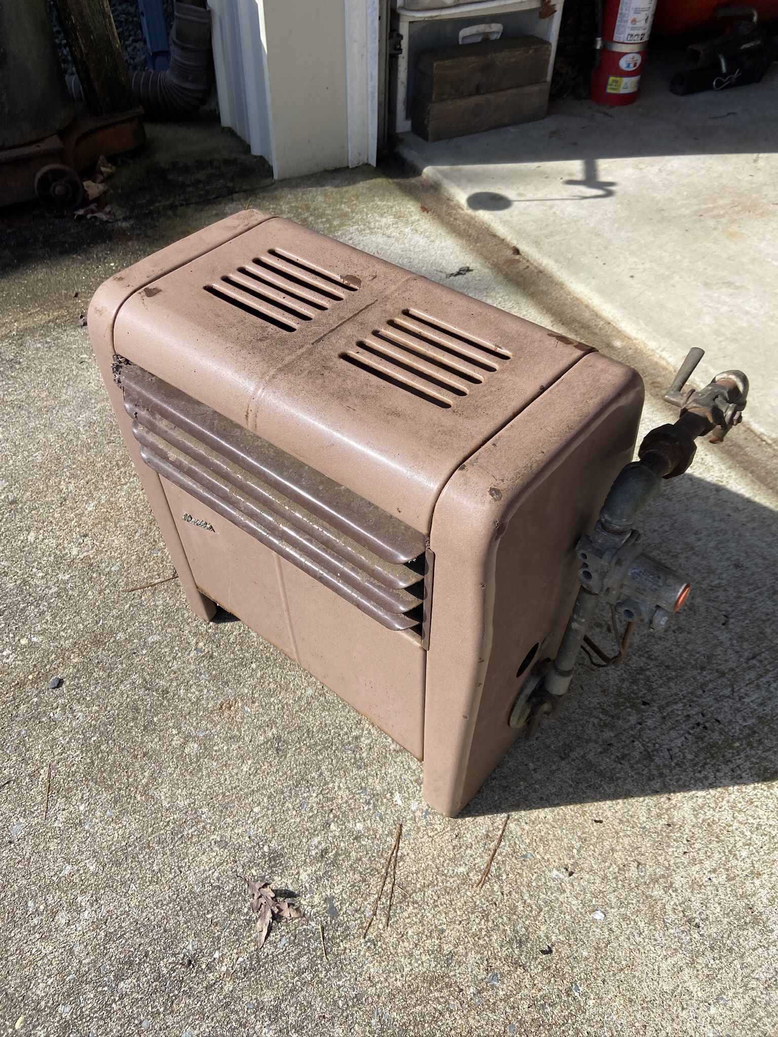 Vintage Portable Ventless Propane/gas Heater 