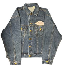 Vintage Nike dior jean denim jacket super rare great quality 