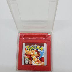 Pokemon Red Gameboy Color With OEM Nintendo Case
