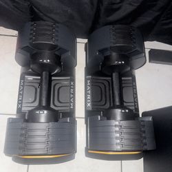 Matrix Db50 5-50lbs Adjustable Dumbbell Pair