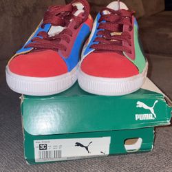 Kids Size 3c Suede Classic Iconix Puma 