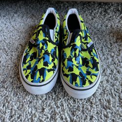 Kids Size 2 Vans Slip-ons