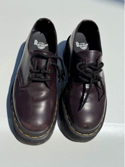 Dr. Martens 1461 Quad Leather Platform Oxford Shoes Size 6 Women and size 5 men