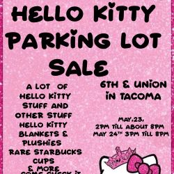 Hello Kitty Parking Lot sale