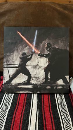 Dark Vader Canvas Frame