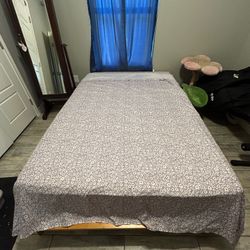 Full Size Memory Foam Mattress And Bed Frame 