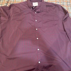 St. Johns Bay Classic Fit Button Up XXL