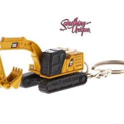 Mini Excavator Keychain