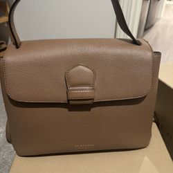 Burberry Camberley Top Handle Brown Bag