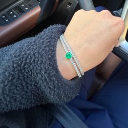 Tennis Bracelet Natural Diamonds